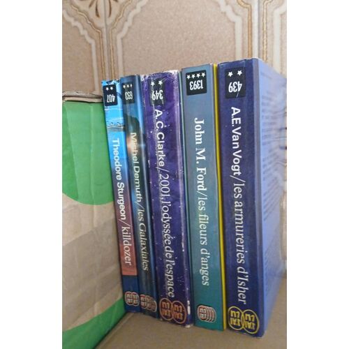 J'Ai Lu Science-Fiction Lot De 5 Livres Numero 349, 693, 407, 439 Et 1393..