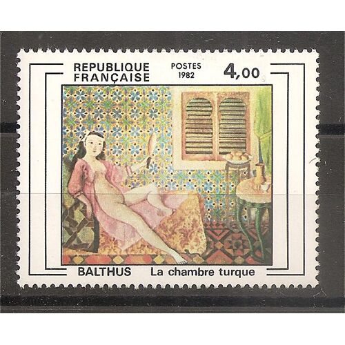 2245 (1982) Balthus La Chambre Turque N** (Cote 2,3e) (0964)
