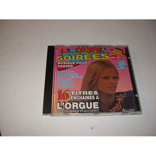 Cd Orgue La Compil Des Soirées Vol3