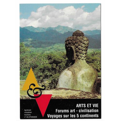 Carte Postale Arts Et Vie , Forums Art - Civilisation , Voyages Sur Les 5 Continents