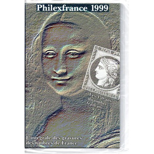 Encart Philexfrance 1999 L'intégrale Des Gravures Des Timbres De France