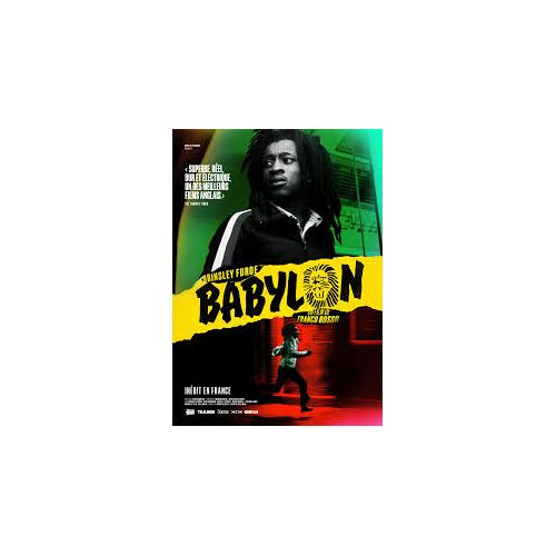 Babylon De Franco Rosso Avec Brinsley Forde, Karl Howman... - Affiche Originale De Film Format 120 X 160 Cm
