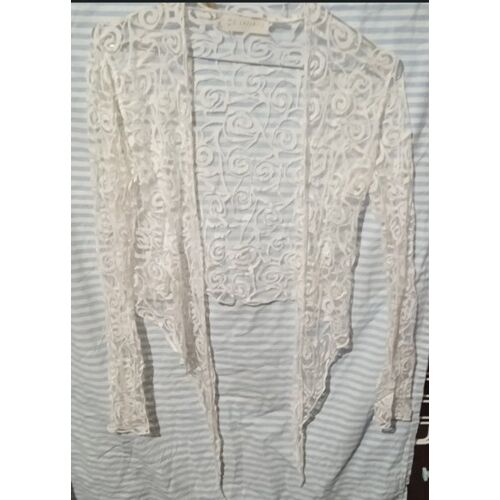 Cache Epaule - Mousseline - Blanc - Petite Taille