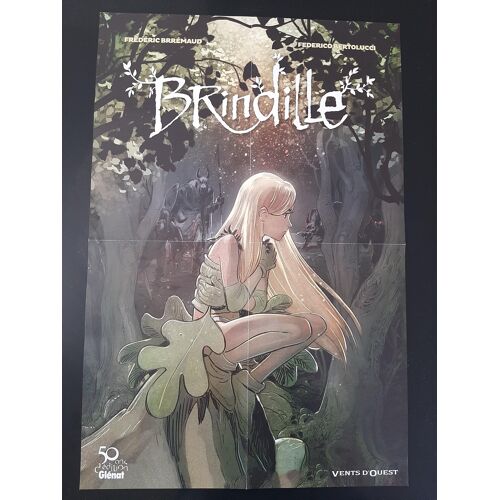 Affiche Bd Brindille Federico Bertolucci Et Brrrémaud Vents D'Ouest Glénat