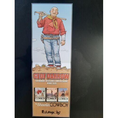 Affiche Bd Shaolin Cowboy Et Hard Boiled Geof Darrow Et Frank Miller Futuropolis