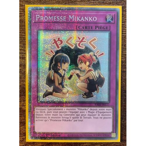 Yu-Gi-Oh! - Ra05-Fr127 - Promesse Mikanko (Starlight Rare)