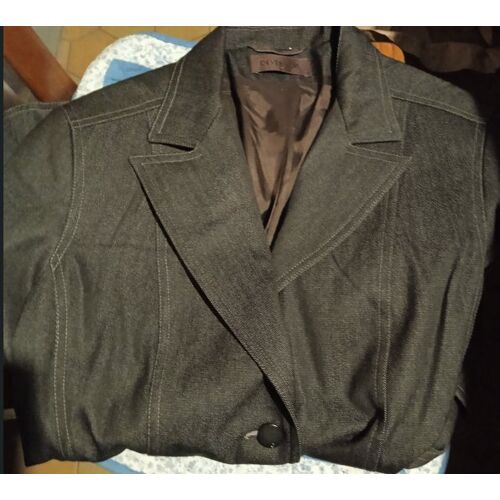 Tailleur ( Jupe Longue + Veste ) - " Devernois " - Marron - Taille 40