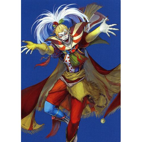 Kefka Grand Mage Impérial - Magic - Final Fantasy Vf - 46/53 - Série Illustrations