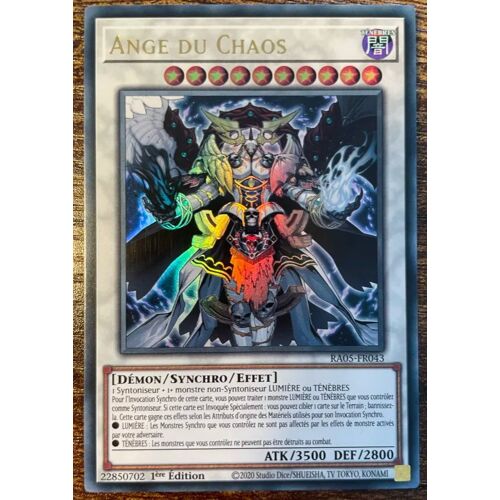 Yu-Gi-Oh! - Ra05-Fr043 - Ange Du Chaos (Ultra Rare)