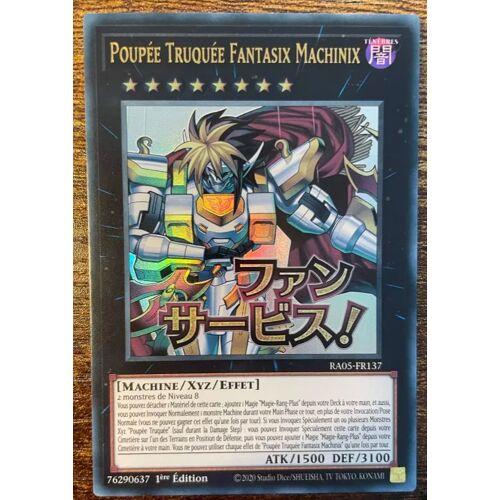 Yu-Gi-Oh! - Ra05-Fr137 - Poupée Truquée Fantasix Machinix (Ultra Rare)
