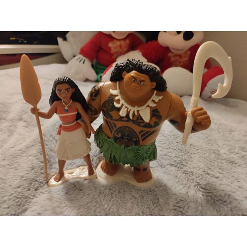 Figurines Disney Vaiana et Maui