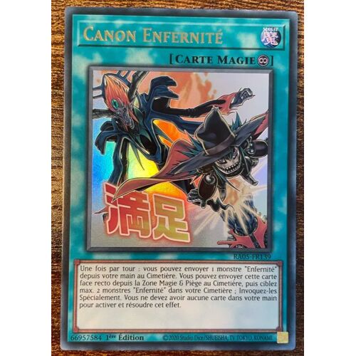 Yu-Gi-Oh! - Ra05-Fr139 - Canon Enfernité (Ultra Rare)