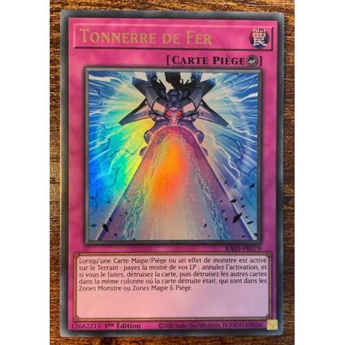 Yu-Gi-Oh! - Ra05-Fr079 - Tonnerre De Fer (Ultra Rare)