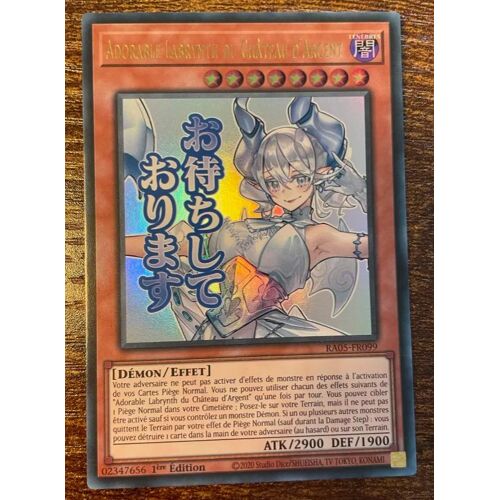 Yu-Gi-Oh! - Ra05-Fr099 - Adorable Labrynth Du Château D'Argent (Ultra Rare)