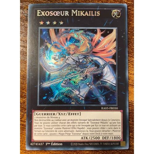 Yu-Gi-Oh! - Ra05-Fr050 - Exosoeur Mikailis (Secret Rare)