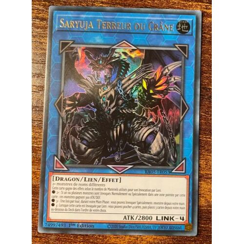 Yu-Gi-Oh! - Ra05-Fr053 - Saryuja Terreur Du Crâne (Ultra Rare)