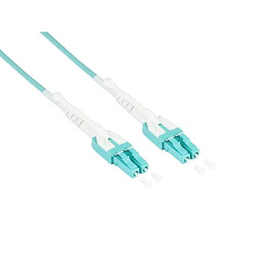 Alcasa LW-U820LC3 Glasfaserkabel 20 m 2x LC OM3 Aqua-Farbe (LW-U820LC3)