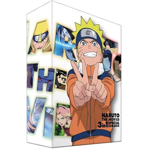 Naruto The Movies 3in1 Special Dvd-Box