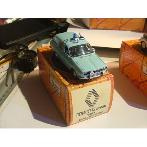 1/43 Norev Renault 12 Brek 1981 Gendarmerie