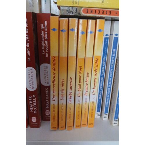 Harlequin Collection Horizon Lot De 6 Livres.