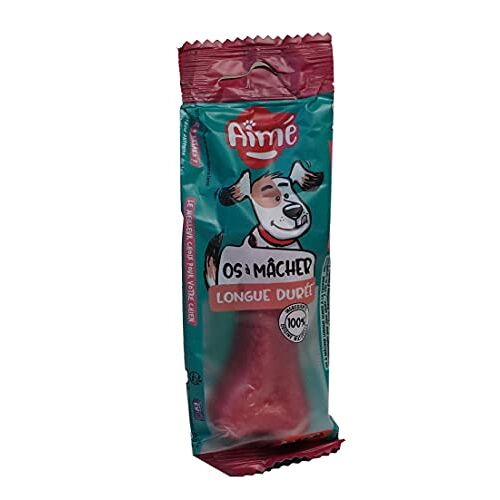 Aime Friandise Pour Chien Os Mâcher La Caséine De Lait Sans Céréales Longue Durée Go T Boeuf Taille M