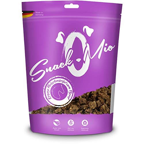 Snackomio Dés De Cheval Croustillants Mâcher Premium Pour Chien 125 G