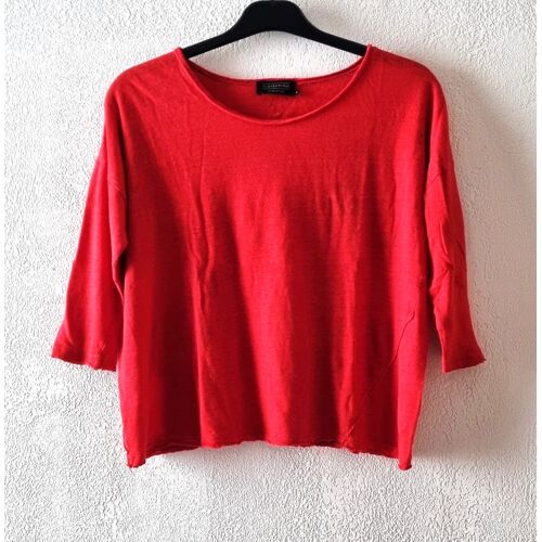 T-Shirt Eleven Paris Taille S/36 Rouge Tbe