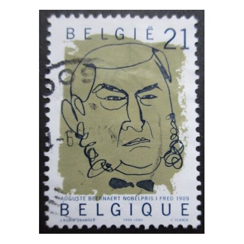 Belgique N°2839 Auguste Beernaert Oblitéré