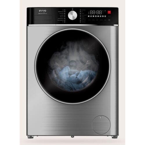 EVVO Nature M 10/6 machine à laver séchante Pose libre chargement frontal Acier inoxydable