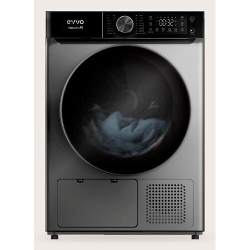 EVVO SR10X sèche-linge Pose libre chargement frontal 10 kg Acier inoxydable