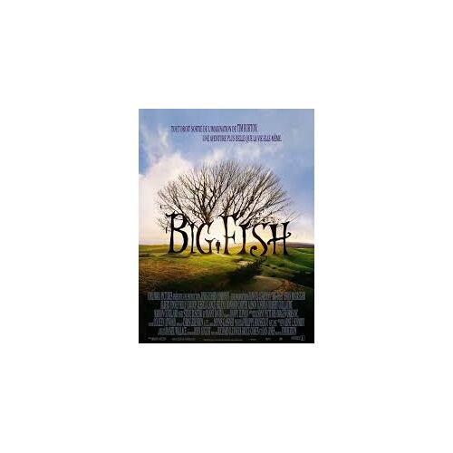 Big Fish De Tim Burton Avec Albert Finney, Helena Bonham Carter... - Affichette Originale De Cinéma Format 40 Cm X 60 Cm