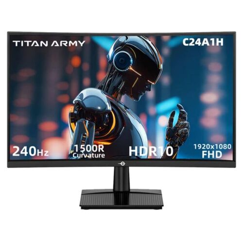 Ecran PC TITAN ARMY C24A1H 23.6" 1920 x 1080 Full HD LED Noir