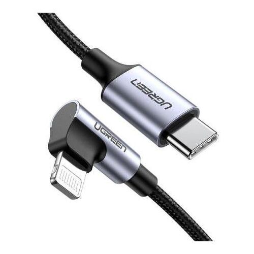 Ugreen 60764 câble USB USB 2.0 1,5 m USB C USB C/Lightning 0,48 Gbit/s Noir