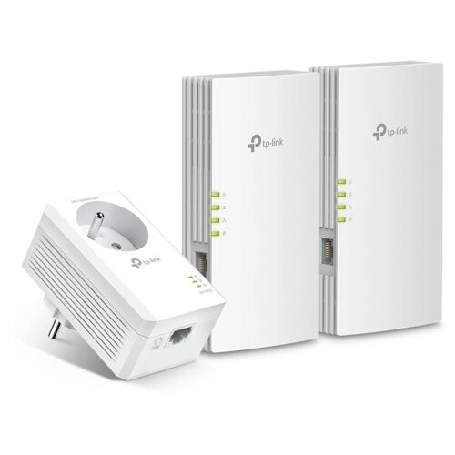 TP-Link TL-WPA7818 TKIT V1 - Kit d'adaptation pour courant porteur 1GbE, HomePlug AV (HPAV), HomePlug AV (HPAV) 2.0 - Wi-Fi 6 - Bi-bande - Branchement mural