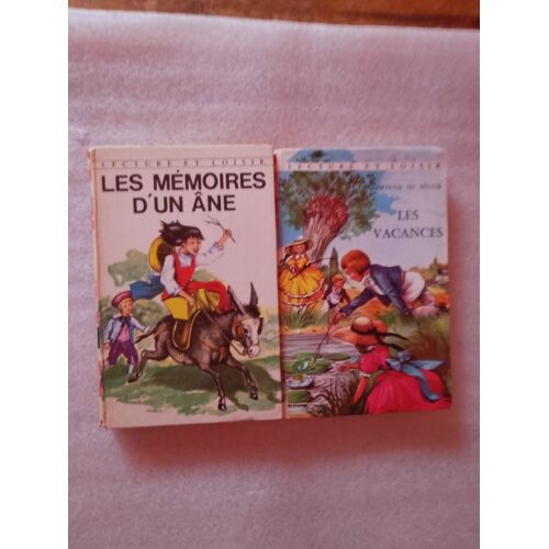 Lot De 2 Livres « Collection Lecture Et Loisir » De La Comtesse De Ségur
