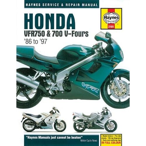 Honda Vfr700 & 750 V-Fours '86'97 (Haynes Manuals)