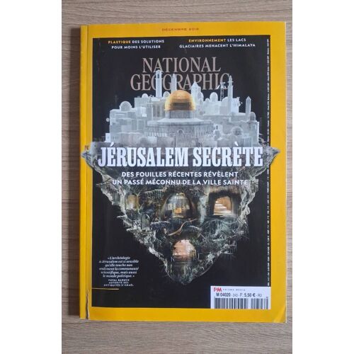 Magazine National Geographic Numéro Décembre 2019