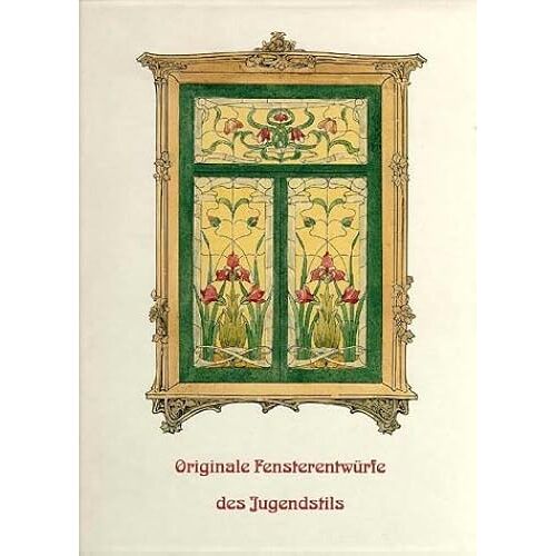Art Nouveau Stained Glass Window Design