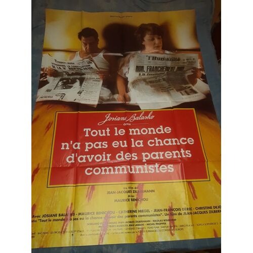 Affiche De Cinéma Tout Le Monde N'A Pas Eu La Chance D'Avoir Des Parents Communistes 120x160 Cm