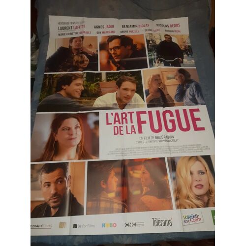 Affiche De Cinéma L'Art De La Fugue 120x160 Cm - Laurent Lafitte