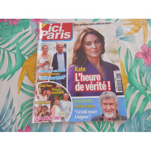Ici Paris 4123 : Kate - L'Heure De Vérité !