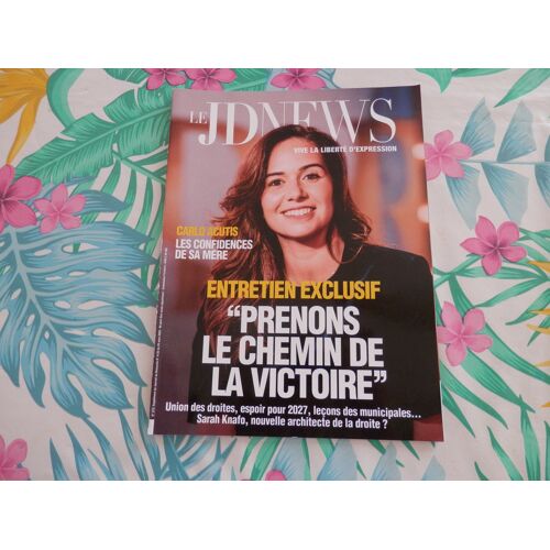 Le Jd News 78 : Entretien Exclusif - Sarah Knafo "Prenons Le Chemin De La Victoire"