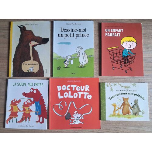 Lot De 6 Livres Enfants, L École Des Loisirs