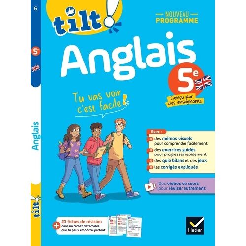 Tilt ! - Anglais 5e - Nouveau Programme - Pour Comprendre Et Progresser Facilement