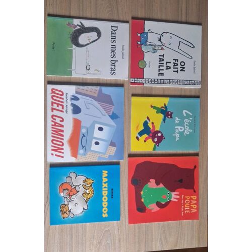 Lot De 6 Livres Enfants, L École Des Loisirs