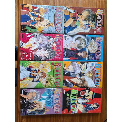 Black Cat , Lot De 8 Mangas