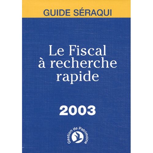 Le Fiscal À Recherche Rapide