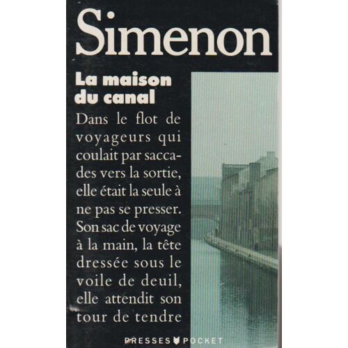 La Maison Du Canal - Simenon (Presses Pocket, 1976)