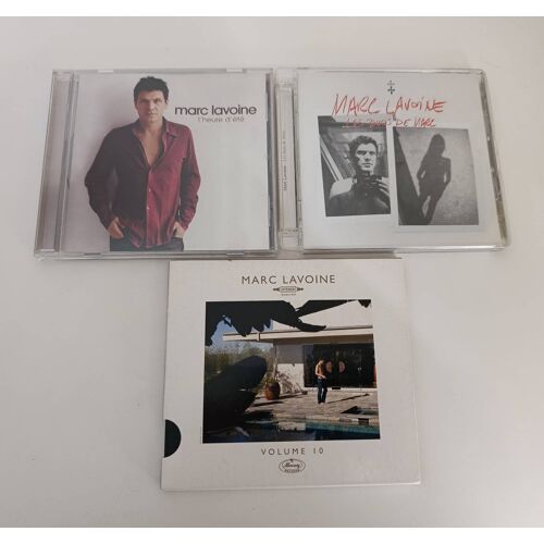 Lot 3 Cd Marc Lavoine