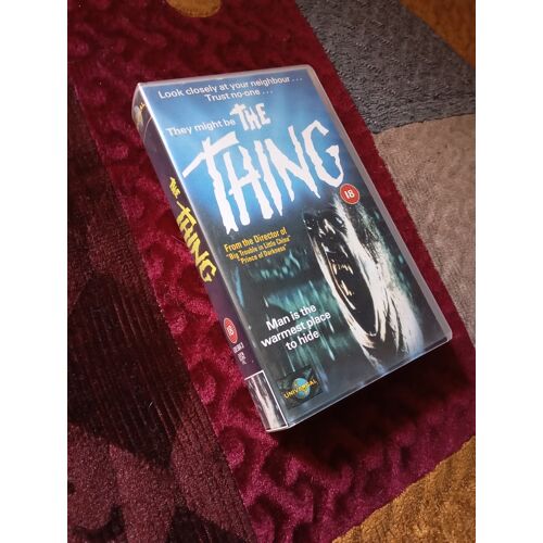 The Thing Vhs "Langue Anglais"